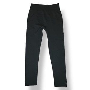 First Kick Women's Maternity Cozy Soft Black Leggins One Size Stretchy Smooth